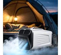 Aire Acondicionado for Camping 5200BTU, con Ajuste de Viento de 5Velocidades, Control Remoto y Panel de Control Táctil, for Cocinas, Apartamentos, Habitaciones Pequeñas, etc