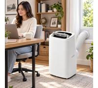 Aire Acondicionado FríO/Calor,Unidad Potente De ClimatizacióN 12000BTU | Aire Acondicionado PortáTil Eficiente 1180 W, 12 000-18 000 Btu Con Control Por App/Voz Y Temporizador De 12 H,Para Hogar