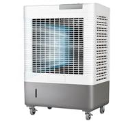 Aire Acondicionado Industrial Portátil, Ventilador Industrial con Agua, Enfriador de Aire Evaporativo con Tanque de 40 L, Ideal para Enfriar Casas, Garajes y Patios