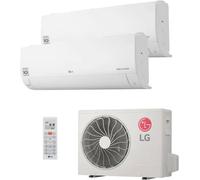 Aire Acondicionado LG 2X1MULTI99.SET (18+18 m² - 2151+2151 Frig/h - Blanco)