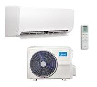 Aire acondicionado Midea Inverter serie XTREME 9000 BTU MSAGBU 9HRFN8/GR WiFi integrado R-32 Clase Mono Split unidad interior + unidad exterior