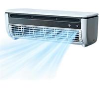Aire acondicionado montado en la pared, unidad de aire acondicionado portátil, ventilador de refrigeración sin taladrar para cocina, dormitorio, batería de carga inalámbrica, unidad de CA para