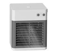Aire Acondicionado Móvil, Enfriador de Aire Portátil USB Carga Ventilador Silencioso 3 Velocidades Refrigerador Evaporativo Aire Acondicionado Sin Tubo de Extracción, Enfriador de Aire Adecuado Para