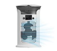 Aire acondicionado móvil Mini aire acondicionado 2025 nuevo - Tanque de agua de 800 ml, enfriador evaporativo portátil, pequeño AC sin manguera de escape (blanco)