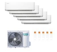 Aire Acondicionado Multi Split Hisense Max Confort - 10.00 kW [5AMW105U4RQC + 5 x HC25YC00G] - Hisense