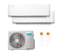 Aire Acondicionado Multi Split Hisense Multi-Max Confort - 5.00 kW [2AMW52U4RXC + 2 x HC25YC00G] - Hisense