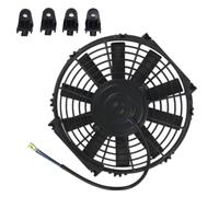 Aire acondicionado para automóvil resistente calor Ventilador de enfriamiento del radiador electrónico para operaciones silenciosas Comodidad para viajes de larga distancia Enfriamiento para viajes