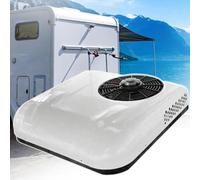 Aire Acondicionado Para Caravana-12v/24v-Solo RefrigeracióN/RefrigeracióN+CalefaccióN,Para MonovolúMenes,Camionetas,Autocaravanas,Camiones,VehíCulos AgríColas,Excavadoras,WhiteCool12v