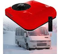 Aire Acondicionado Para Caravana-12v/24v-Solo RefrigeracióN/RefrigeracióN+CalefaccióN,Para MonovolúMenes,Camionetas,Autocaravanas,Camiones,VehíCulos AgríColas,Excavadoras,RedCool+Heat24v