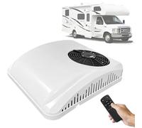 Aire acondicionado para caravana, 8000 BTU sin conductos, unidad de techo para calefacción y refrigeración, fácil instalación para caravanas, campistas, camiones, remolques y caravanas, 45 dB