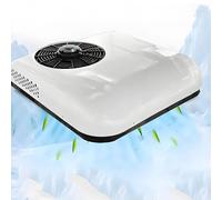 Aire acondicionado para caravana, unidad de refrigeración silenciosa de 24 V para furgoneta, cámper, camión de caja, remolque de viaje, autocaravana, potente solución de refrigeración para vida móvil