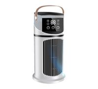 Aire acondicionado para escritorio - Climatizador portátil para interiores - Climatizador de aire frío ajustable con luz LED integrada para dormitorio, oficina, estudio y sueño