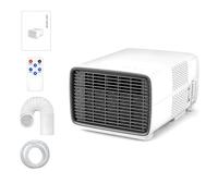 Aire Acondicionado pequeño y Aire Acondicionado portátil para vehículos recreativos: compresor Real de 2700 BTU con nergética de 280 W, refrigeración silenciosa 3 en 1 Lista para Usar de