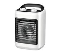 Aire acondicionado personal portátil, enfriador depósito agua de 180 ml, ventilador USB 17 x 13 x 25 cm, solución de refrigeración de bajo ruido, accesorio fiable para escritorio, dispositivo