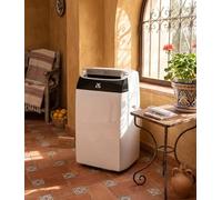 Aire Acondicionado Portátil 10000 BTU 3 en 1, Frío, Ventilador, Deshumidificador, Clase Enfriamiento Rápido 2930W, Control Remoto, Hogar Oficina, Blanco