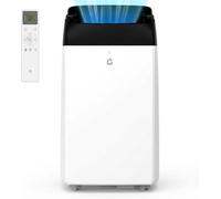 Aire acondicionado portátil 12000 BTU, 3 en 1 Compact Cooler Dehumidifier and Ventilation Fan with Remote Control, Digital Display, 24 Hour Timer and Sleep Mode, Energy Efficient Mobile AC TAC-12CPB