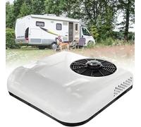Aire Acondicionado Portátil 12V/24V para Furgoneta Camper | Control Remoto con Funciones Frío/Calor | Motor Eficiente y de Bajo Ruido para Viajes en Autocaravana(12V)