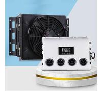 Aire Acondicionado Portatil 12v 3 Modos Diseño Oculto Ar Condicionado 12v Autocaravana Con Gran Pantalla LCD Unidad Split De Ventilador De 7 Aspas
