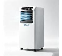 Aire Acondicionado Portátil 14000 BTU 2 en 1 Frío y Calor, Unidad Móvil de Pie con Ruedas y Mando, Climatizador Compacto para Salón, Oficina y Dormitorio, 9000 Btu, 9000 BTU