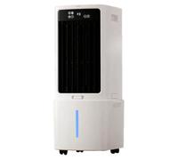 Aire acondicionado portátil 3 en 1, ventilador sin conductos con temporizador de 12 horas, 4 paquetes de hielo, 3 velocidades, refrigeración de bajo consumo para el hogar y la oficina, tanque de agua