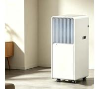 Aire acondicionado portátil 4 en 1 con inversor, enfriamiento/calor/deshumidificación/ventilación, control inteligente, filtro de polvo, ruedas de 360°, ideal para el hogar, dormitorio, cocina, ático