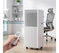 Aire Acondicionado portátil 5000 BTU Compacto sin instalación para Habitaciones hogar, Enfriador silencioso con Mando a Distancia, Temporizador 24H y Kit de eva, Style 5, 12000 BTU