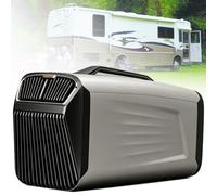 Aire Acondicionado Portátil 5200 BTU para Caravana Camping | Silencioso con Compresor, Bajo Consumo, Enfría hasta 10m², Temporizador 24H, para Tienda, Coche, Camión y Casa(Silver)