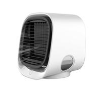Aire Acondicionado Portátil Airabreeze 2026, Mini AC de 3 Velocidades con Tanque de 300ml y Luz LED, Refrigerador Silencioso y Eficiente en Energía para Hogar u Oficina