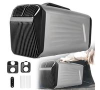 Aire Acondicionado Portatil, Aire Acondicionado Camping, 5200/6000 Btu Enfriamiento, Tres Velocidades De Viento Ajustables, Deshumidificación Sin Drenaje, Aire Acondicionado Portátil,IOG-1+-Silver