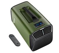 Aire Acondicionado Portátil, Aire Acondicionado Camping, Deshumidificación Sin Drenaje, 4 Modos De Funcionamiento Y Tres Velocidades Ajustables. Para Camping Y Tiendas De Campaña,IOG-1+-Green