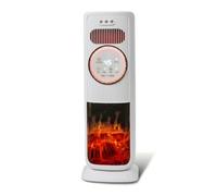 Aire Acondicionado Portátil Calefactor Ventilador Torre Climatizador Doble Función Frío con Panel Central y Mando a Distancia Material PTC y Plástico, Array, color to 2, Llama