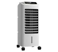 Aire Acondicionado Portátil Climatizador Industrial de Depósito 6.5L 3 Velocidades Fácil Uso Ruedas Multidireccionales Oscilación Ajustable Robusto Enfriador de Aire Portátil para hogar oficina