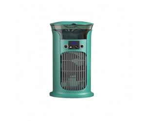 Aire Acondicionado Portátil Compacto de Escritorio con Rejilla Frontal Vertical y Depósito Traslúcido de Agua Adecuado para Dormitorio Oficina Hogar, Verde, color to 1, 163 163 27