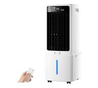 Aire Acondicionado Portátil con Depósito de 20L, 3 Modos y 3 Velocidades, Enfriador de Aire, Oscilación 60°, Ventilador de Enfriamiento Portátil para Camping, Dormitorio y Cocina