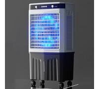 Aire Acondicionado portátil con Enfriador evaporativo, Tanque de Agua de 55 L para refrigeración, oscilación de 60°, Incluye 4 Cajas de Hielo, no Necesita Manguera, Ideal para la Comodidad del