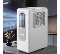 Aire acondicionado portátil con filtro de control de aceite multicapa, 38 dB de bajo ruido, ideal para dormitorio y oficina, enfriador de pantano sin ventanas
