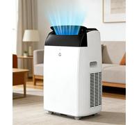 Aire Acondicionado Portátil De 10000 BTU, Refrigerante Ecológico R290, Aire Acondicionado Portátil 3 En 1 Sin Unidad Exterior, Refrigeración, Deshumidificación, Ventilación, [Clase Energética