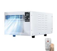 Aire acondicionado portátil de 280 W, pequeño enfriador de escritorio sin unidad externa, mini aire acondicionado de enfriamiento rápido con control remoto y temporizador inteligente