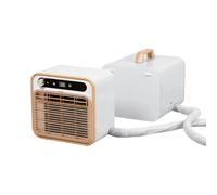 Aire Acondicionado Portátil Dividido, Unidad De Ac Silenciosa Para Camping, Temporizador De 12h, Flujo De Aire De 130m³/h, Enfriador De Aire Ligero Sin Manguera Para Tienda, 1.5-meter connecting pipe