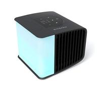 Aire Acondicionado Portatil - Enfriador de Aire por Evaporación Personal y Humidificador - Ventilador Portatil Frio, Evasmart Gris