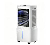 Aire Acondicionado Portatil Frío y Calor 4 en 1Ventilador de Enfriamiento Enfriador de Aire Portátil con Táctil/Mando a Distancia Temporizador 12h Ruedas 360°Humidificador para Hogar Oficina