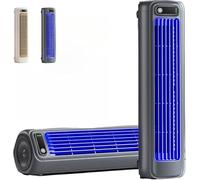 Aire acondicionado portátil, mini ventilador de refrigeración de CA recargable de 3 velocidades para oficina en casa, enfriador de aire personal ultra silencioso nergética, no requiere