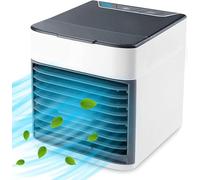 Aire acondicionado portátil, mini ventilador ultra potente, humidificador humidificador 3 en 1, enfriador personal Arctic de 3 velocidades