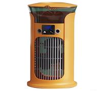 Aire acondicionado portátil móvil, ventilador de enfriamiento de funcionamiento silencioso, con función de nebulización y velocidades de viento ajustables, suministro de aire de gran angular de 180 °