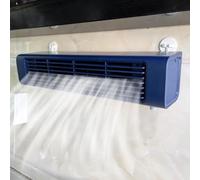 Aire acondicionado portátil, no necesita ventana, control remoto inalámbrico, 3 velocidades, salida larga para salas de refrigeración, dormitorios, oficinas