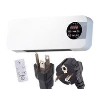 Aire Acondicionado Portatil Pared, Aire Acondicionado Pared Sin Unidad Exterior, 2 In 1 AC De Aire Con Control Remoto, Silencioso Ventilador, sin aire frío, solo aire normal y aire caliente