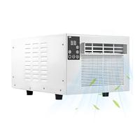 Aire Acondicionado Portátil, Pequeño Enfriador De Aire Personal Con Pantalla Digital, Aires Acondicionadores De Enfriamiento Rápido Deshumidificador, Sin Unidad Exterior