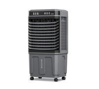 Aire acondicionado portátil, pingüino aire acondicionado sin tubo frío con temporizador para la habitación con motor de cobre puro, ventilador de refrigeración con mando a distancia, tres niveles de