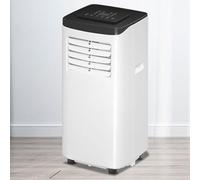 Aire acondicionado portátil que enfría 30 m², unidad de aire acondicionado silencioso con deshumidificador, kit de ventana y control remoto, oscilación de 120°, 2 velocidades y 3 modos