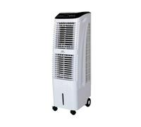 Aire Acondicionado Portátil Silencioso con Control Remoto 3 Velocidades de Ventilador Raffrescatore Evaporativo Pequeño con Ruedas para Hogar Oficina